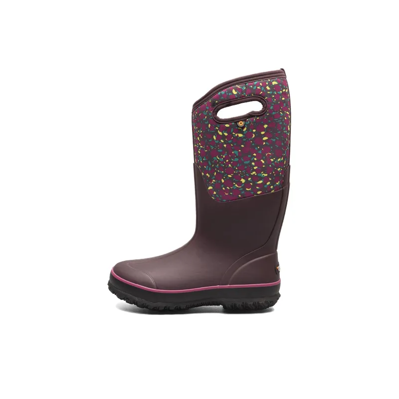 BOGS Cushioned Slip-Resistant Rain Boots Women's Burgundy-0
