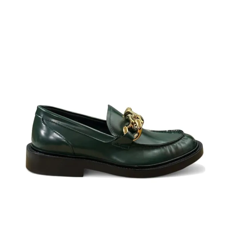 VERSACE Loafers Men Green-1