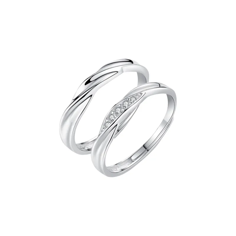 ZANC S999 Fine Silver Rings Unisex-0