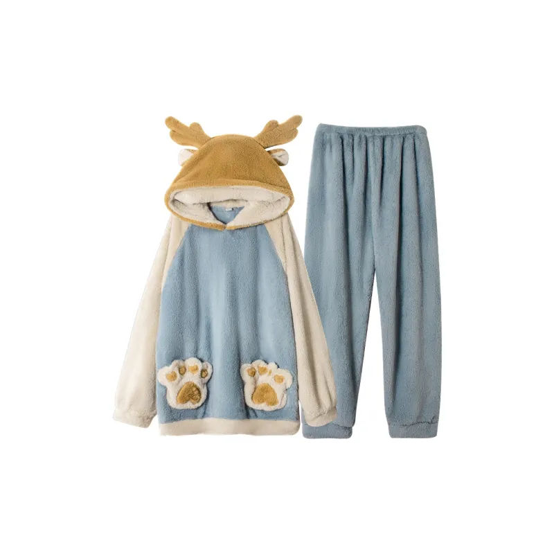 Jovini Pajama Set Women's Sky Blue-0