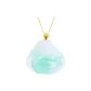 Jadeite Green Buddha Necklace