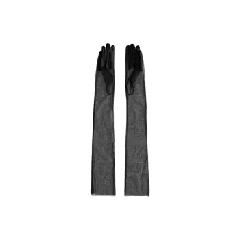 ZARA Polyamide Gloves Women's Black