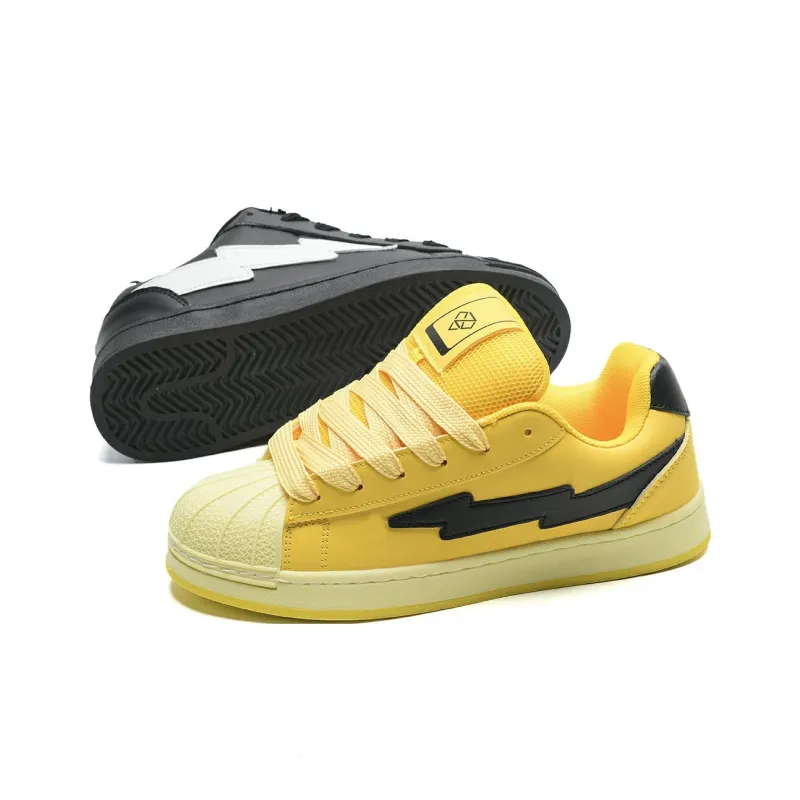 OAOQ Wear-resistant And Lightweight Low-Top Skateboard Shoes Unisex Box-31