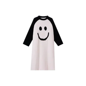MADALLO Nightgown Women's Black White
