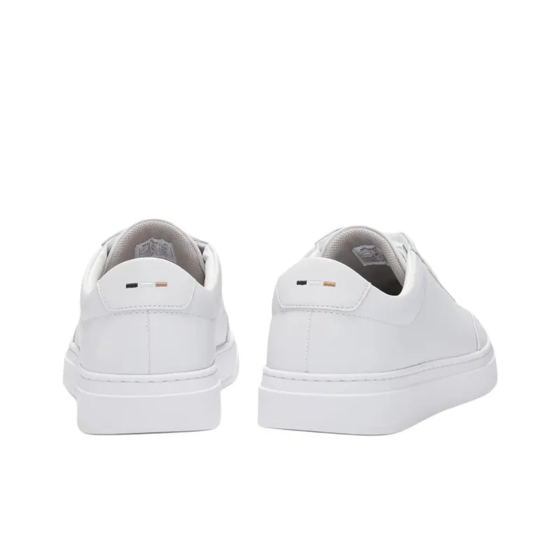 HUGO BOSS Menswear Low Top Skateboard Shoes Men's White-3
