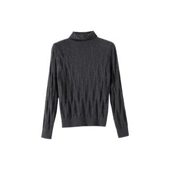 Late White Knitwear Women's Dark Gray