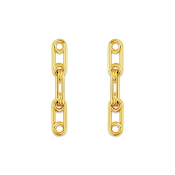 Mistova JEWELRY S925 Silver White Gold Plated, Eco Friendly Copper Gold Plated Pin Hoop Earrings Women's