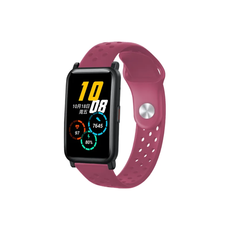 ZHENGGUANG Watch Band Huawei Honor Compatibility Silicone Material-17