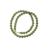 FANHAOGANG JADE Hetian Jade Necklaces Green Jade Women's