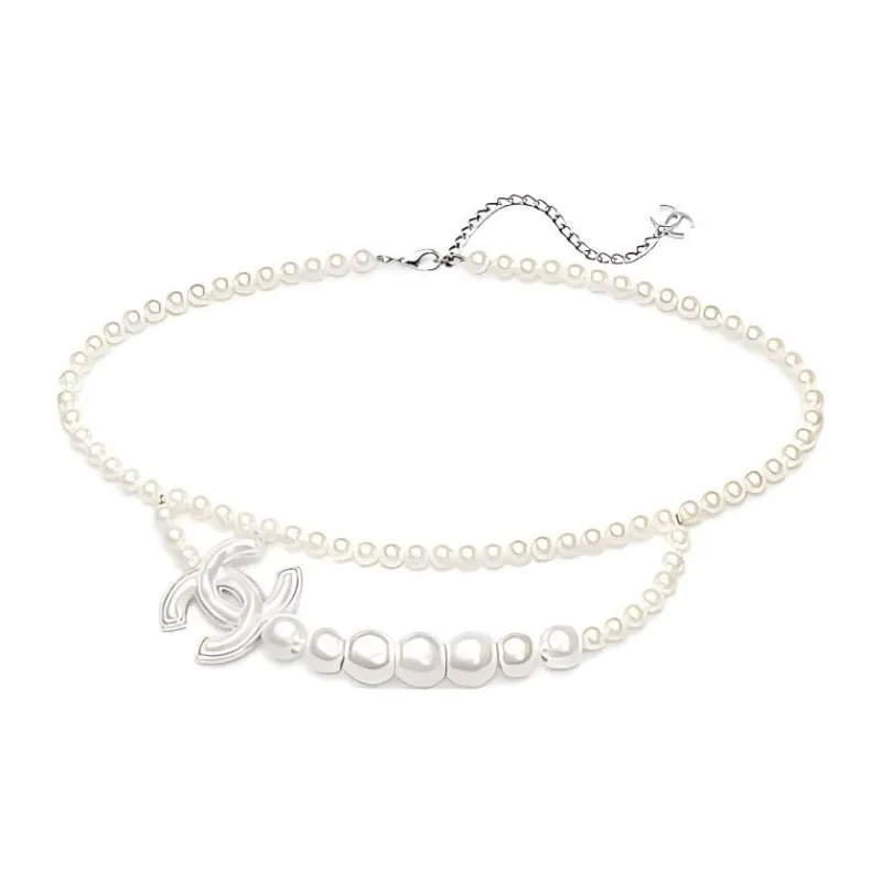 CHANEL - Waist Chains Women's White/Silver --0