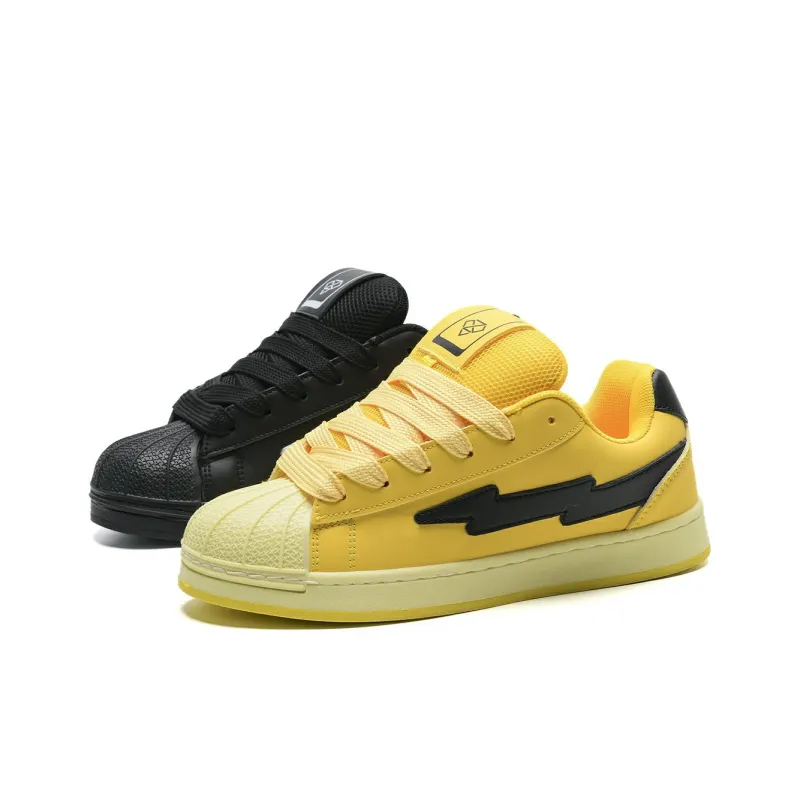 OAOQ Wear-resistant And Lightweight Low-Top Skateboard Shoes Unisex Box-29