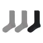 Mercerized Cotton[Stone Gray+Stone Gray+Black]Smooth and Shiny