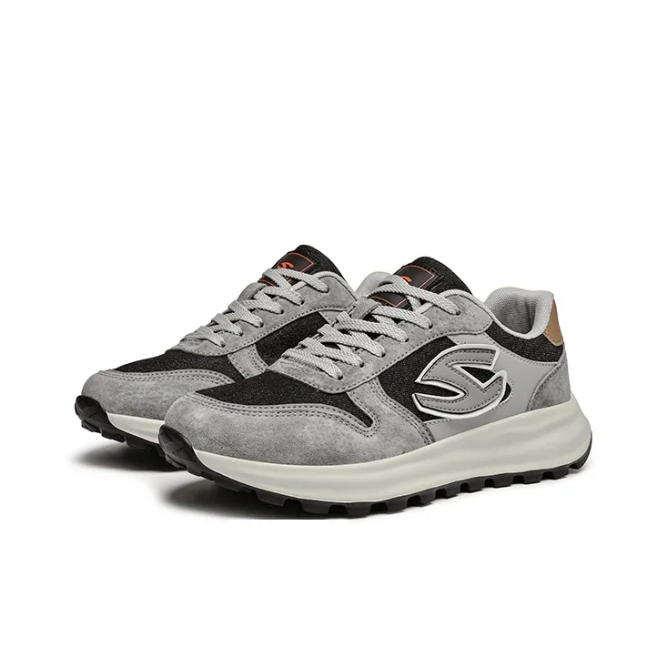 HOBIBEAR Cushioned Slip Resistant Abrasion Resistant Low Top Casual Shoes Men's-2