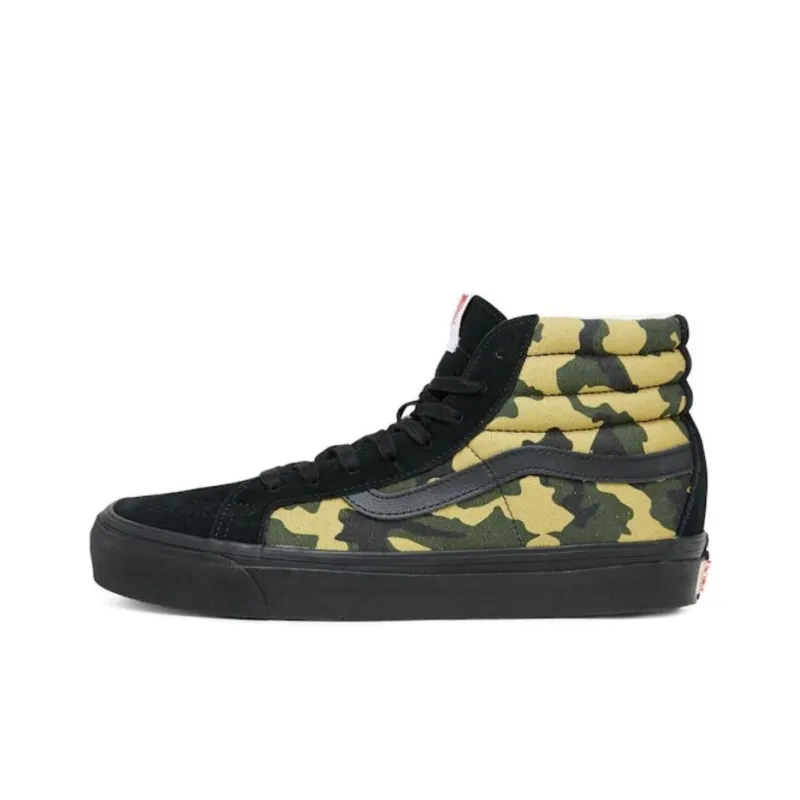 Vans Sk8 Hi Camo Black-0