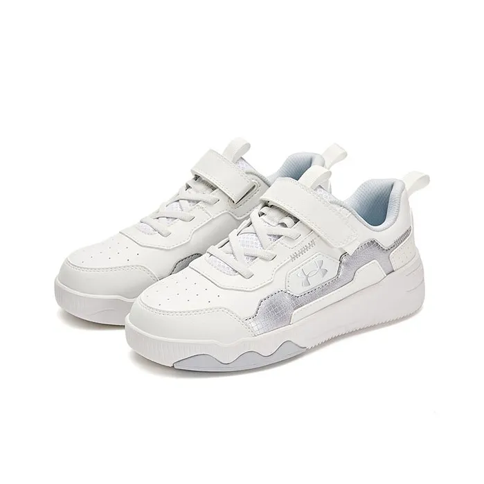Under Armour Anti Slip Wear Resistant Low Top Kids' Skateboarding Shoes Unisex-25