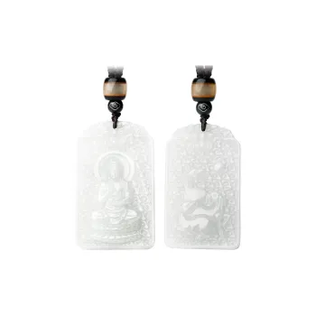 LAOMIAO Hetian Jade Pendants Green Jade Women's