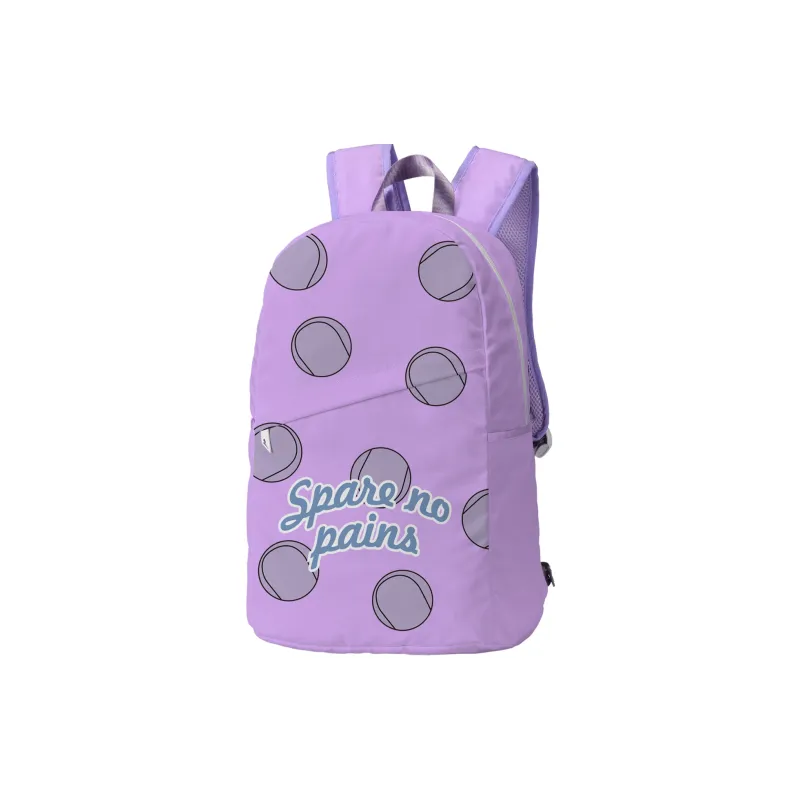 Spare No Pains. Polyester Backpack Regular Unisex Light Blue-10
