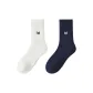 2 Pack[Ecru+Blue]