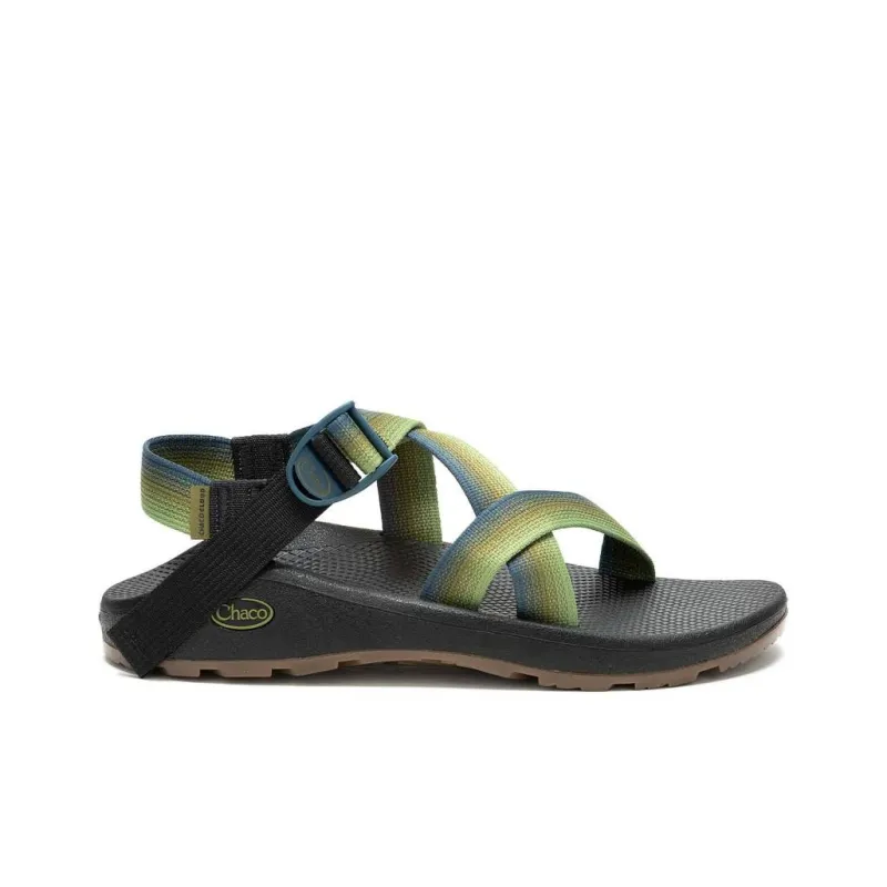 Chaco Beach Sandals Men's Black Green-1