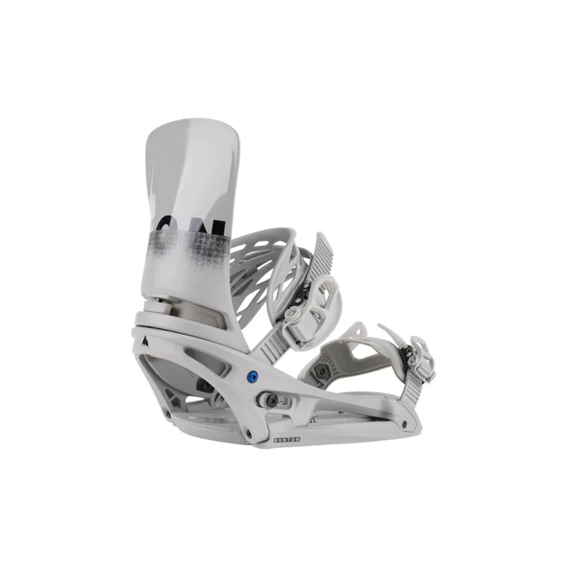 BURTON Cartel X RE FLEX Single Snowboard Ski Bindings Men's Light Gray-1