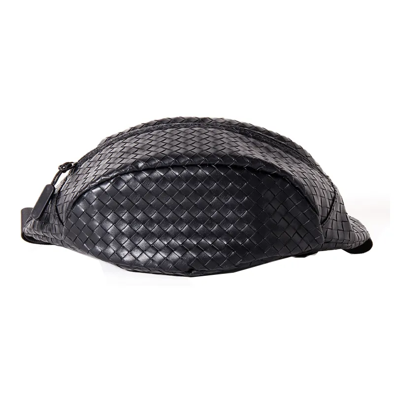 KONADCT Nylon Fabric Crossbody Fanny Pack, Sling Bag Regular Unisex Black/White/Khaki-21