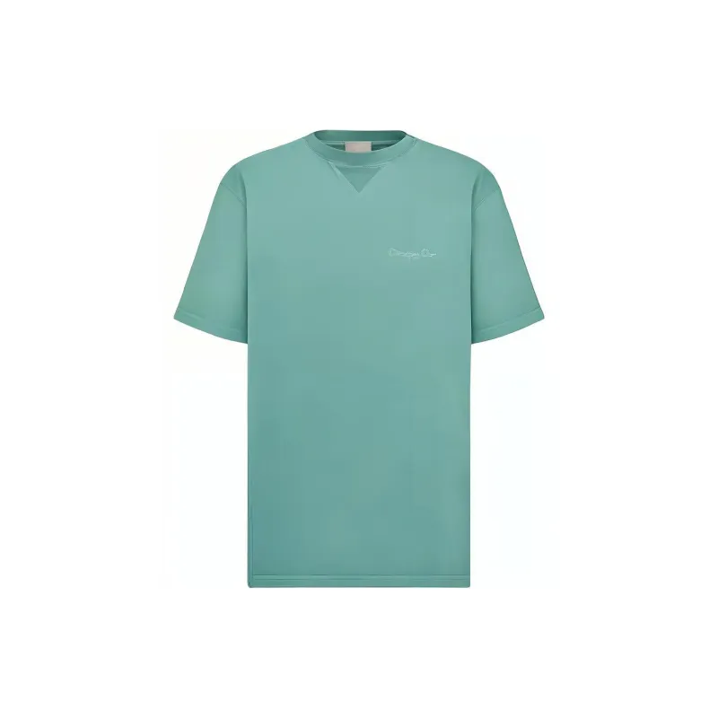 DIOR SS23 T Shirt Men's Sea Green-0