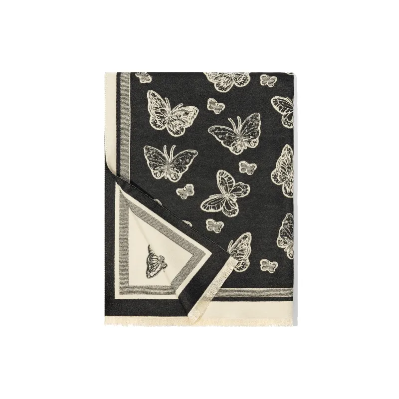 Shanghai Story Polyester Knit Scarves Women's-16