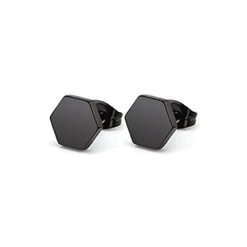 BLESSED BULLET Titanium Steel Stud Earrings Unisex-3