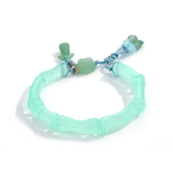 CLARKIA FLOWER Resin Bangles Women's