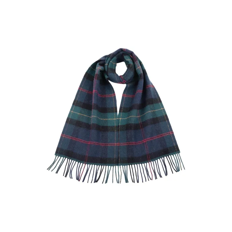 H YXIANG Wool Knit Scarves Men's-0