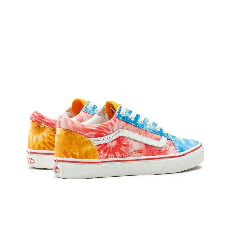 Vans Old Skool Anti Slip Wear Resistant Low Top Kids' Skateboarding Shoes Red/Blue/Yellow/White Teenagers-3