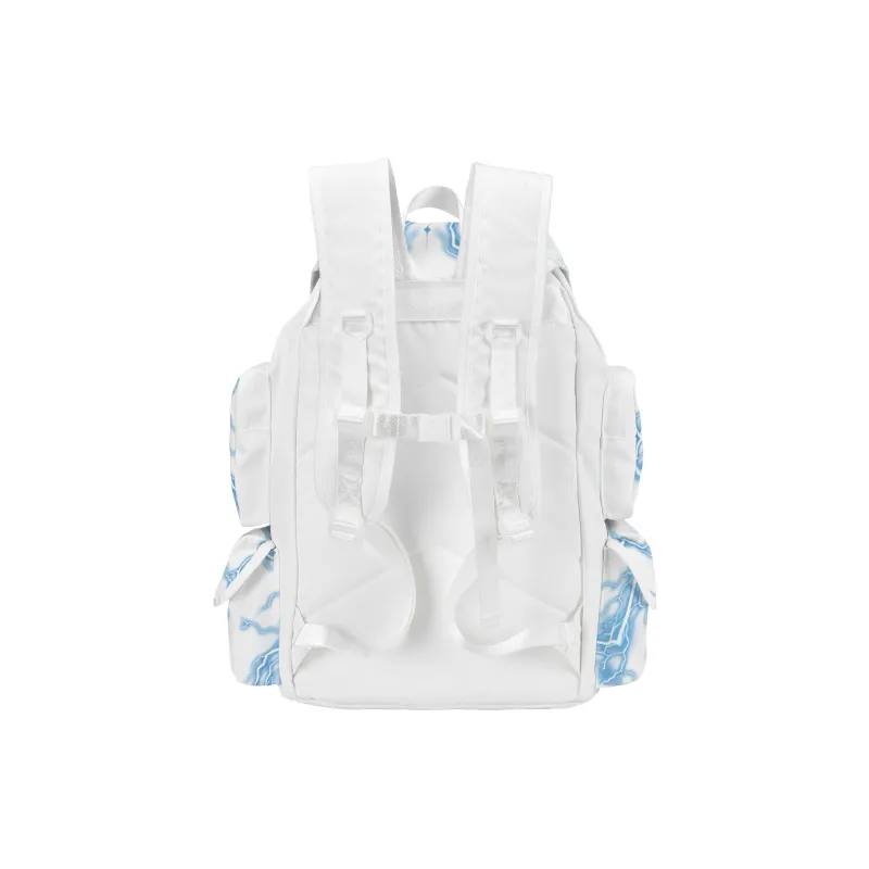 COEXISTENCE Polyester Students Backpack Laptop Backpack Regular Unisex White-2