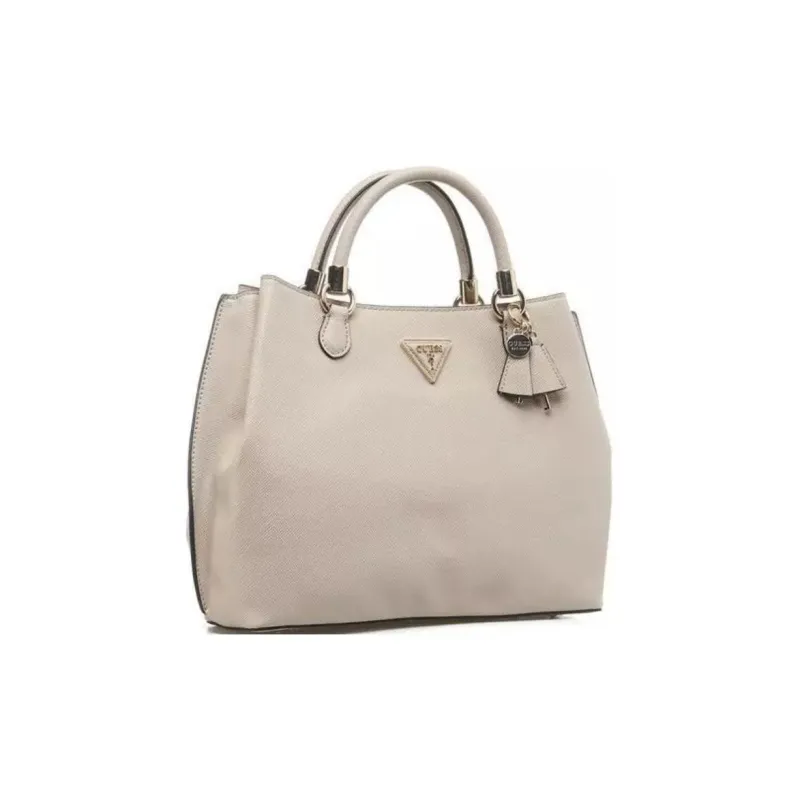 GUESS Polyurethane Shoulder Bag, Crossbody Bag, Handbag Regular Women's Taupe-1