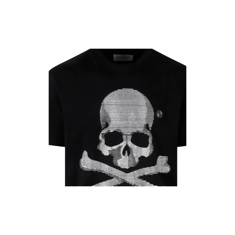PHILIPP PLEIN Skull Printed Crewneck T Shirt-4