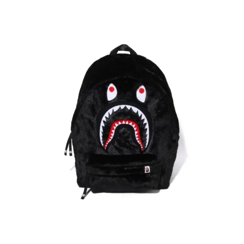 A BATHING APE Polyester Backpack Regular Unisex Black