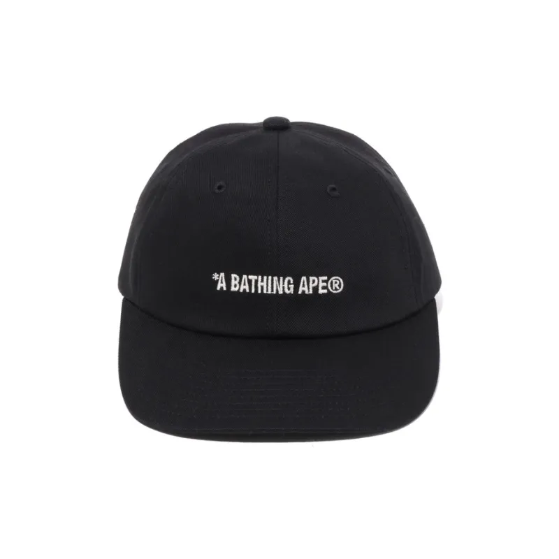 A BATHING APE Logo embroidered Cap-4