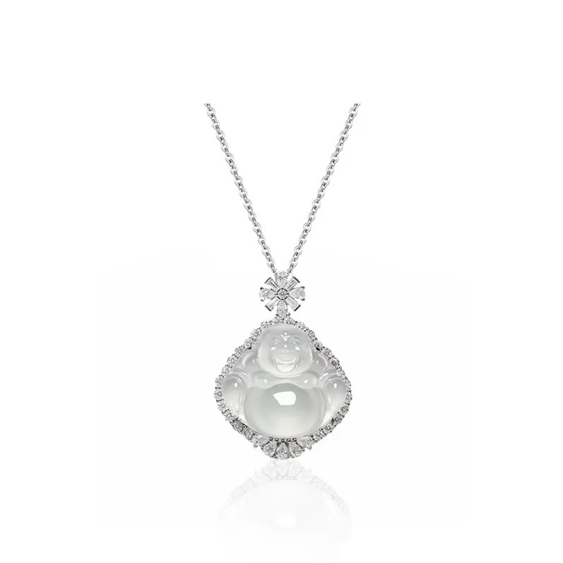 Seven Little Craftsmen Chalcedony Necklaces Women's-0