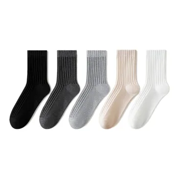Lan Miao Mid Calf Socks Men's 5 Pack