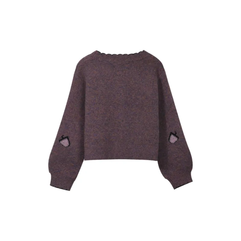 MISHOW Knitwear Women's Purple-1
