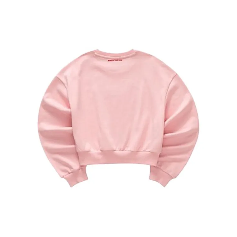 Skechers Colorful Sweatshirt Women's Pink Dolphin-1