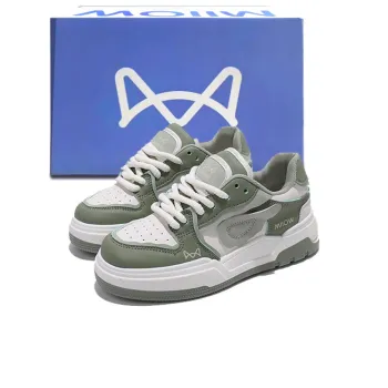 MIIOW Trend Party Series Coverage Wear Resistant Height Increasing Low Top Skateboard Shoes Women's