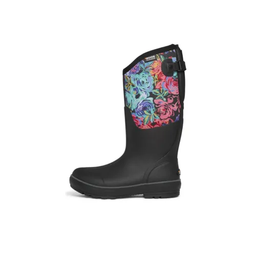 BOGS Wear-Resistant Slip-Resistant Rain Boots Men's Black
