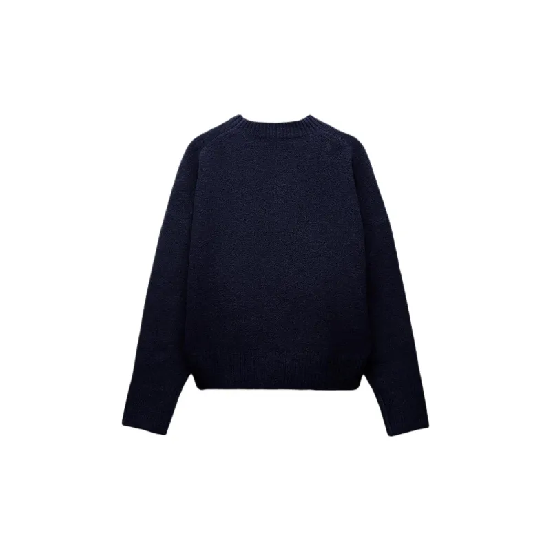 ZARA Sweater Women's Marine Blue-1