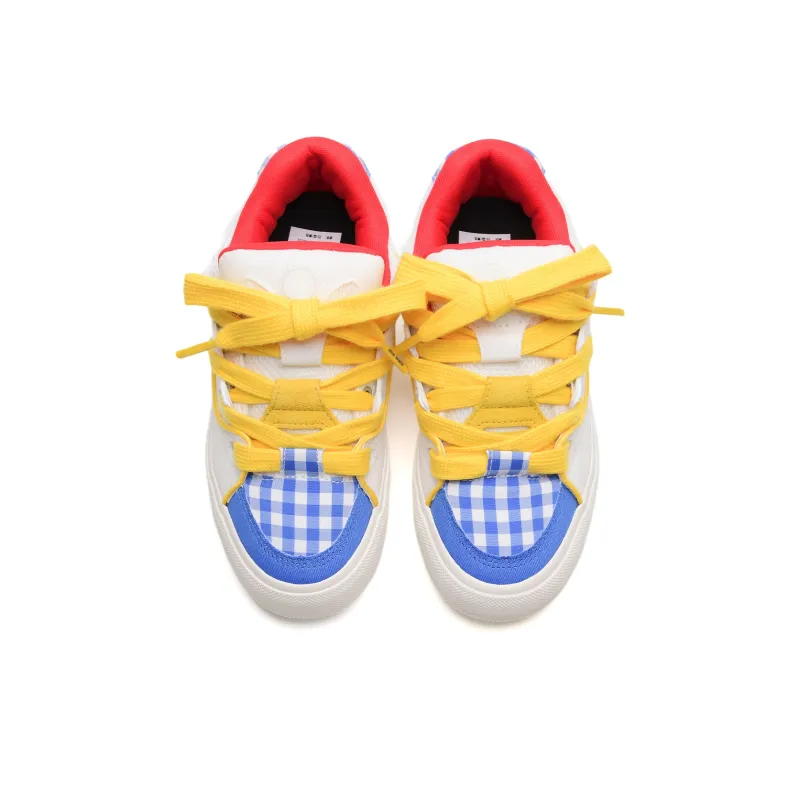 7 SEVFUN Low-Top Skateboard Shoes Unisex Strawberry Pink-33