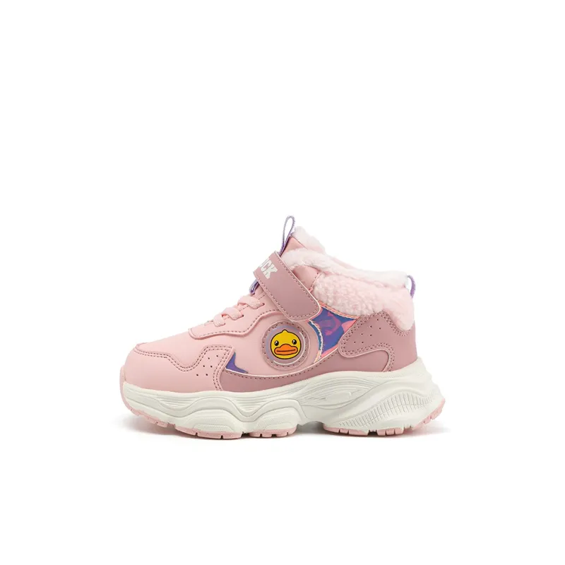B.Duck Warm High Top Kids Lifestyle Shoes Children Aged 3 7 Years Old-6