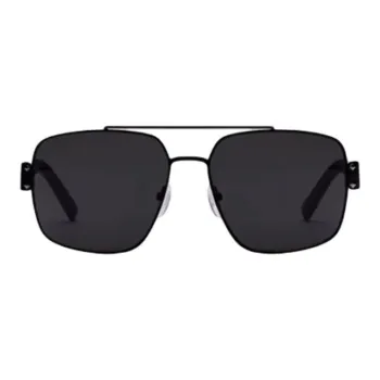 MCM Acetate Metal Metal Bavarian Diamond Aviator Sunglasses Unisex Black
