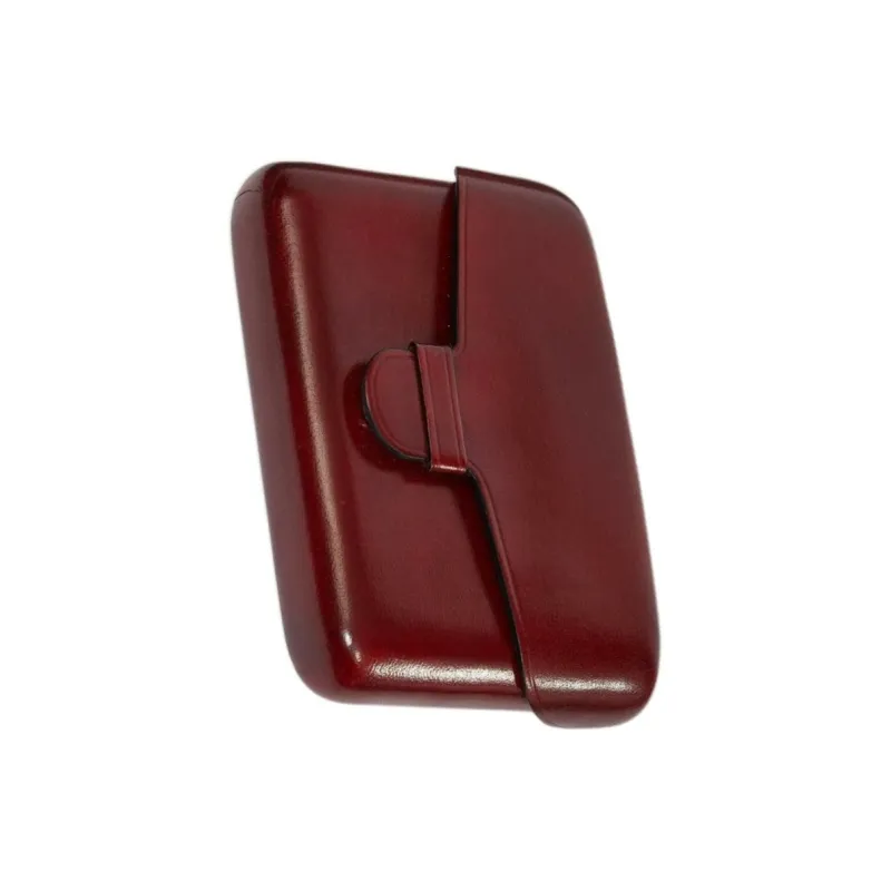 Lemaire Cow Leather Card Holder Women's Brick Red-4