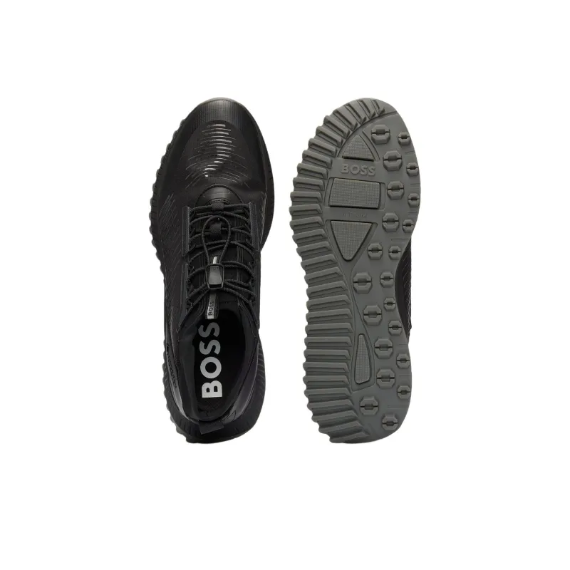 GORE TEX x HUGO BOSS Low Top Casual Shoes Men's Black-4
