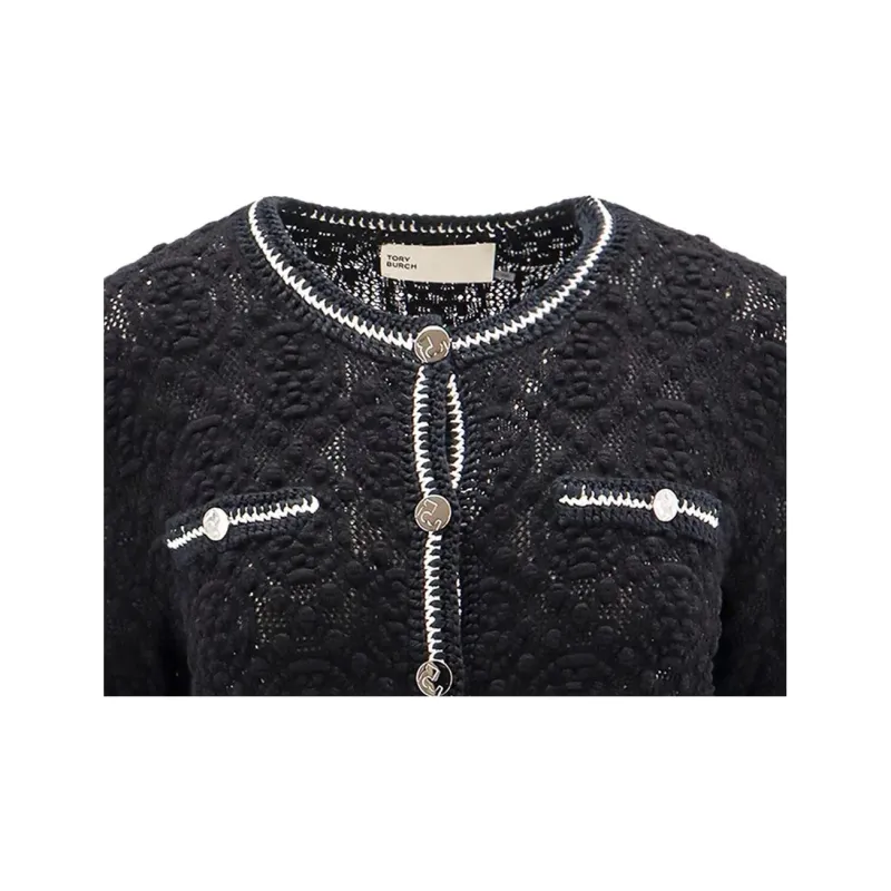 TORY BURCH Buttoned Embroidered Jacket-2