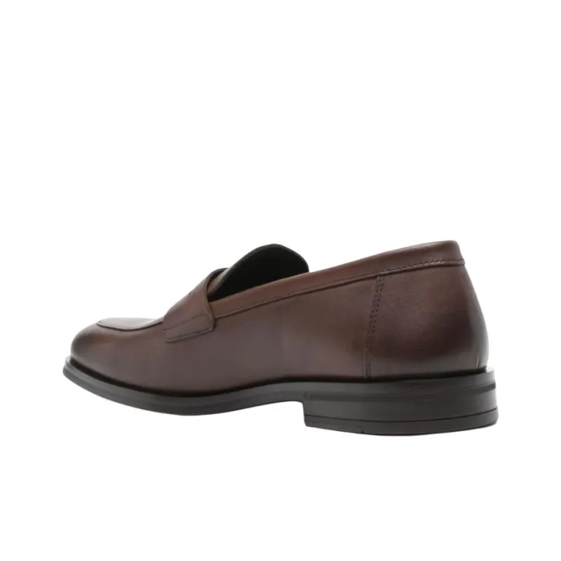 Stuart Weitzman/SW Classic Loafers Men's Brown-4
